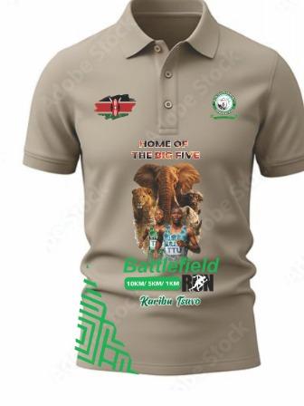 Collared event polo shirt